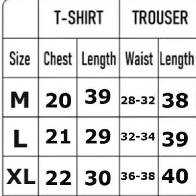 Comfortable Cotton Jersey Printed Night Suit - 2 Pcs Set