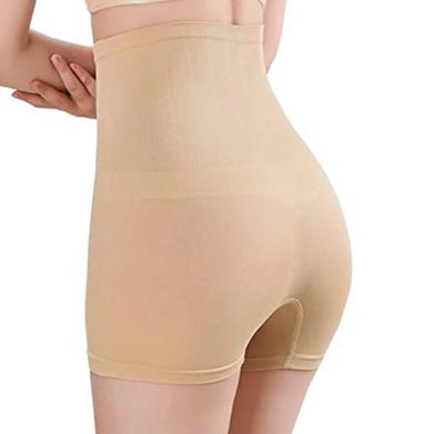 Lightweight Breathable Spandex Waist Half Body Shaper - 1 Pcs in Golden