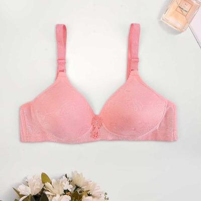 Comfortable Push Up Bra in Cotton-Polyester Blend - 1 Pcs