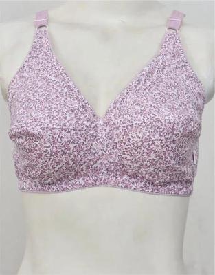 Cotton Printed Comfortable And Breathable Non-Padded Bra