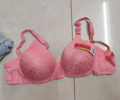 Silk Embroidered multi lines fancy padded bra