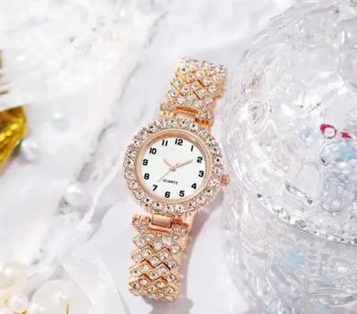 A beautiful golden zarcon watch