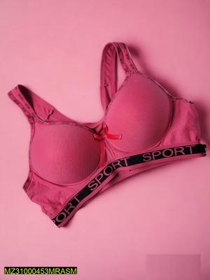 Padded Nylon Sports Bra