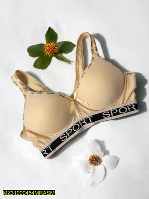 Padded Nylon Sports Bra