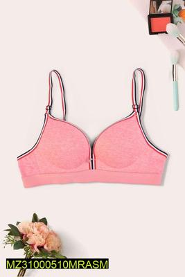 Cotton Plain Push Up Bra