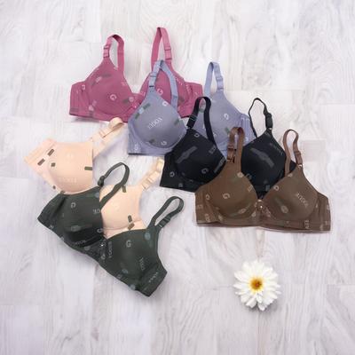 Jersey Printed Comfortable And Lightweight Padded Bra