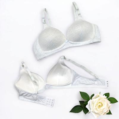 Comfortable Multicolor Padded Bra - 1 Pcs Lightweight Jersey