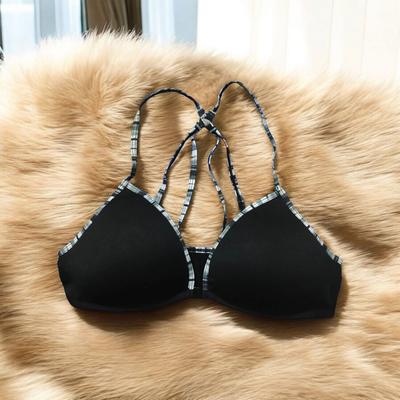 Jersey Plain Comfortable And Lightweight Front Button Bra