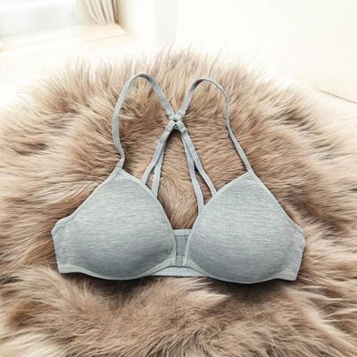 Jersey Plain Comfortable And Lightweight Front Button Bra