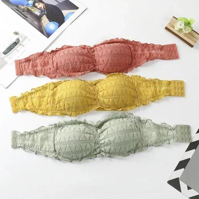 Net Plain Comfortable And Lightweight Padded Bra