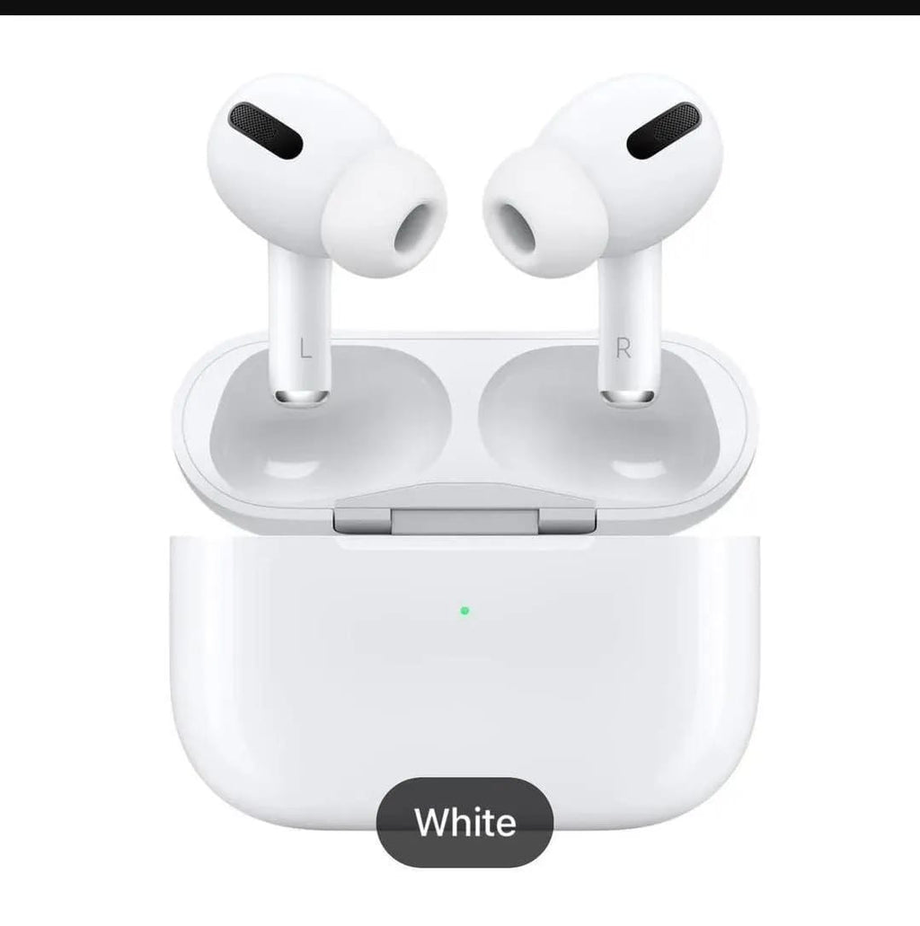 White Noise-Cancelling Earbuds with Super Bass and Long Battery Life